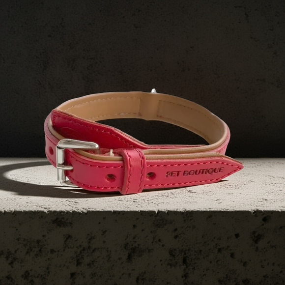 Pet Boutique - Elegant Collare in cuoio