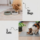 Ne&no® Tappetino da alimentazione in ecopelle ne&no® per cani e gatti-4