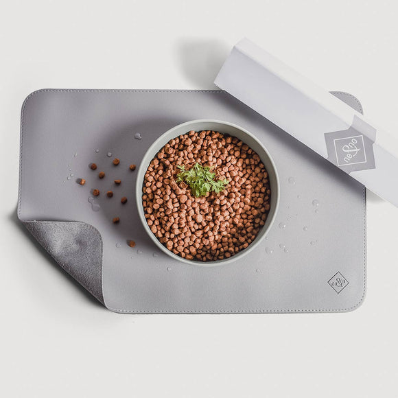Ne&no® Tappetino da alimentazione in ecopelle ne&no® per cani e gatti