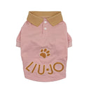 Liu Jo Polo – mezcla de algodón con logo de chenilla-2