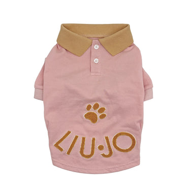Liu Jo Maglietta Polo – Cotone Blend con Logo Ciniglia - 0