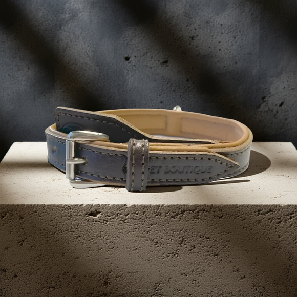 Pet Boutique - Elegant Collare in cuoio