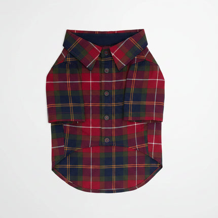 Barbour Camiseta para perros de tartán Fortrose - 0