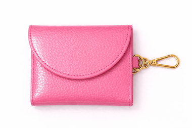 Compra fucsia Pupet Couture - porta sacchetti in pelle aurora