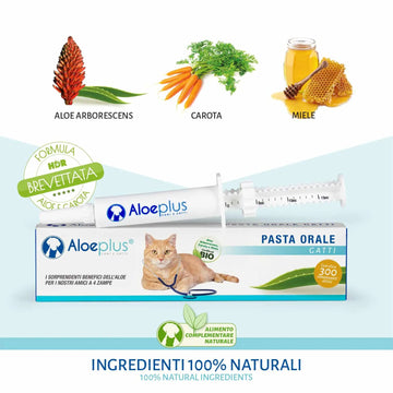 Aloeplus Pâte orale pour chats - 0