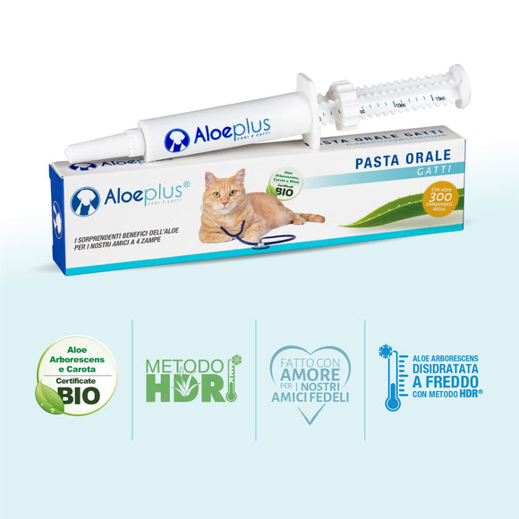 Aloeplus Pasta oral para gatos