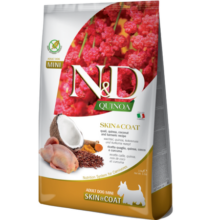 Farmina Dog N&D Quinoa Skin & Coat Codorniz - 0