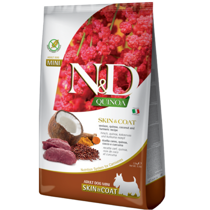 Farmina Dog N&D Quinoa Skin & Coat Venado