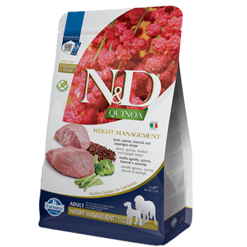 Farmina Dog N&D Quinoa Weight Management Cordero - 0
