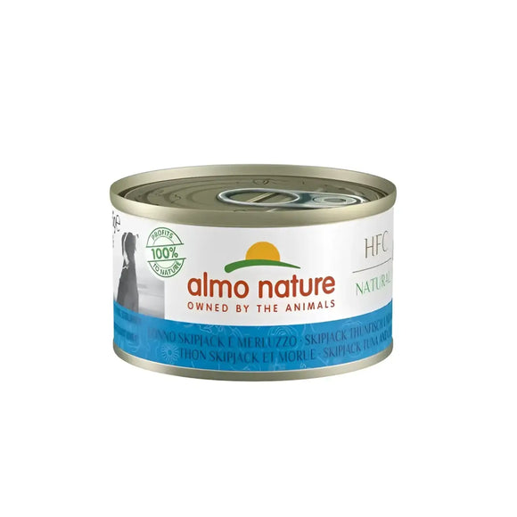 Almo Nature HFC DOG - Natural - Tonno SkipJack e Merluzzo - 95 Gr - Human Grade
