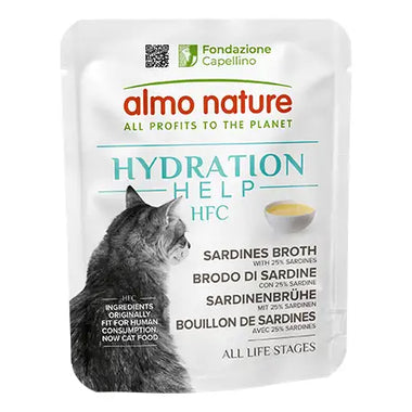 Almo Nature HFC Hydration Help Brodo di Sardine con - 50 Gr - Human Grade