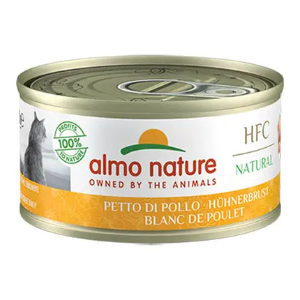 Almo Nature HFC Natural cat Petto di Pollo - 70 Gr - Human Grade
