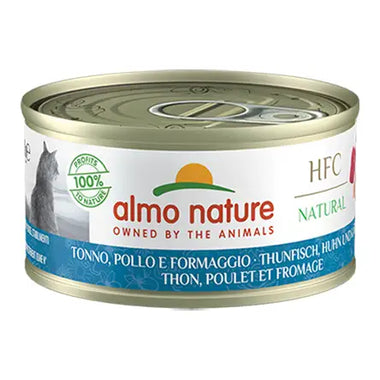 Almo Nature HFC Natural cat Tonno Pollo e Formaggio - 70 Gr - Human Grade