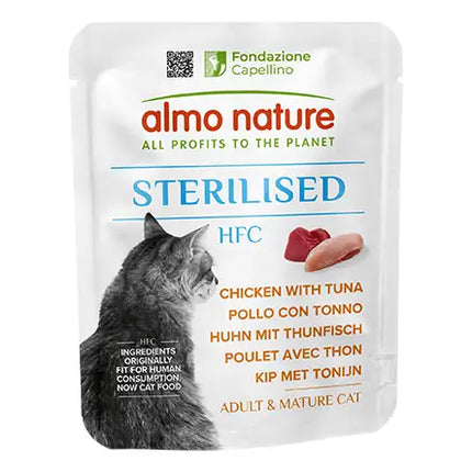 Almo Nature HFC Sterilised Pollo con Tonno - 50 Gr - Human Grade