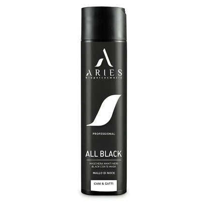 Aries - All Black Maschera manti neri scuri - 250 ml - Shampoo