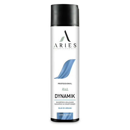 Aries - Dinamik Shampoo/Balsamo con Olio Argan - 250 ml - Shampoo