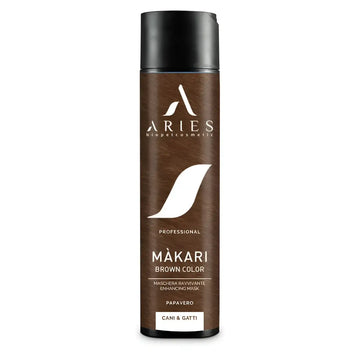 Aries - Màkari Color Bio Maschera Brown Rivitalizzante Del Colore - 250 ml - Shampoo