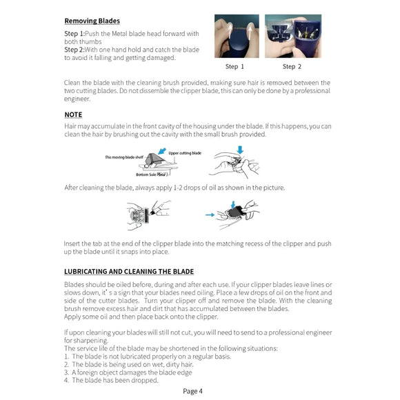 Aries - Tosatrix Professional Grooming Clipper cordless - Detergenti e Igiene