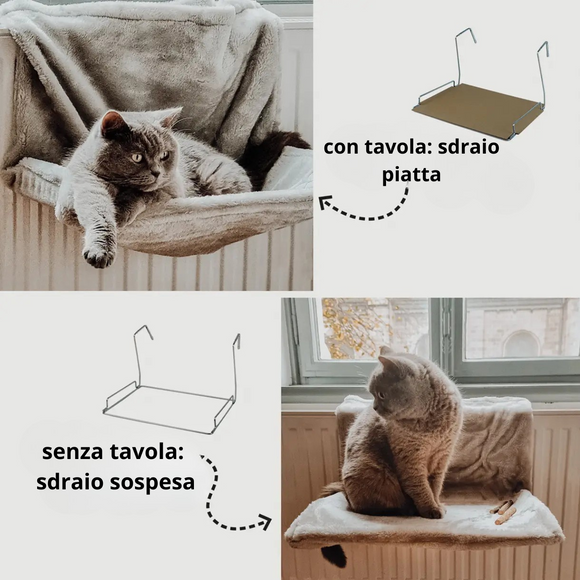 Ne&No - Adjustable Radiator Cat Bed