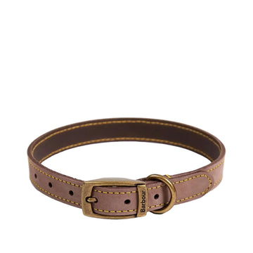 Barbour - Collare per cani in pelle - S - Collari