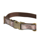 Barbour - Collare per cani Tartan Pink riflettente - Collari