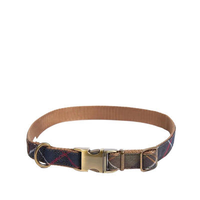 Barbour - Collare per cani Webbing Tartan - S - Collari