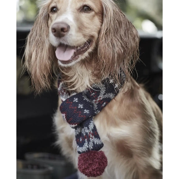 Barbour - Sciarpa per cani con fantasia Fair Isle - Maglioncini