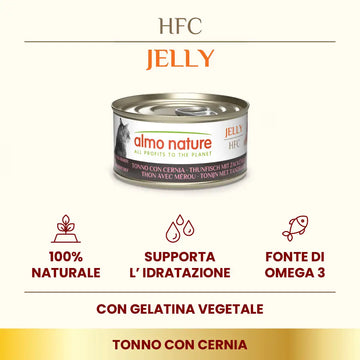 Almo Nature HFC Jelly Thon avec Cernia - 0