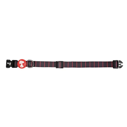 Collare Charlie Brown Nero/Rosso - Collari