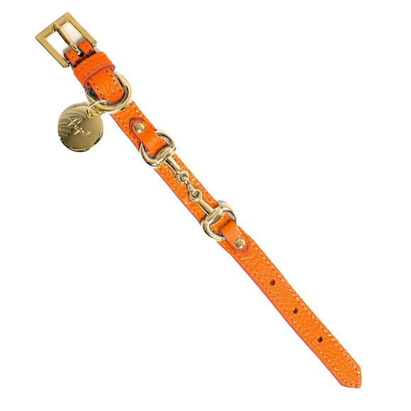 Pupet Couture - collare pelle con morsetto