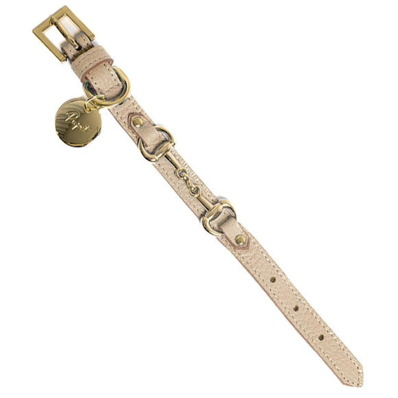 Pupet Couture - collare pelle con morsetto