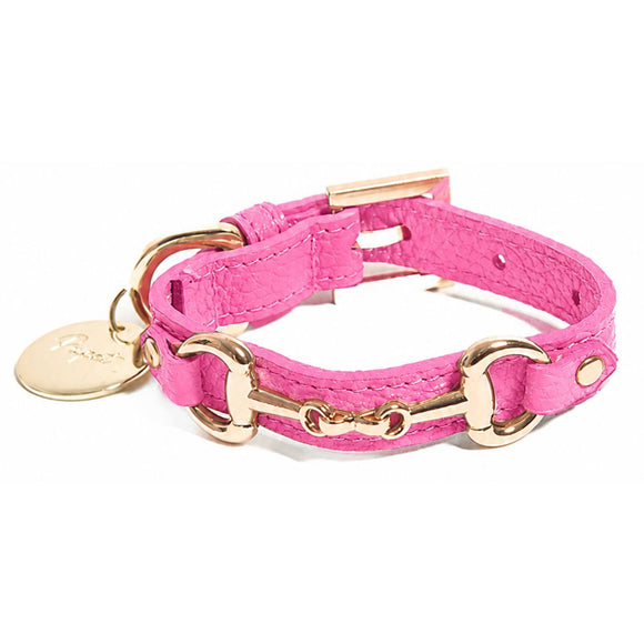 Pupet Couture - collare pelle con morsetto