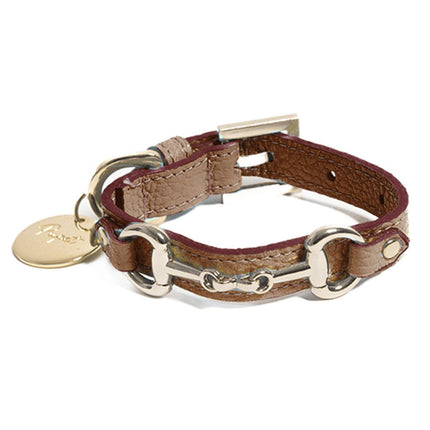 Pupet Couture - collar de piel con broche
