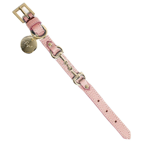 Pupet Couture - collare pelle con morsetto