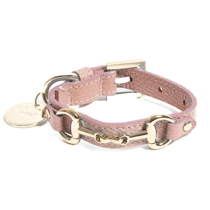 Comprar rosa Pupet Couture - collar de piel con broche