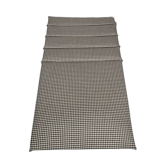 Copri Divano Quadro bianco e Marrone - Tappetino