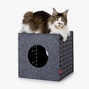 Hoopo Cube - gioco in feltro per gatti-5
