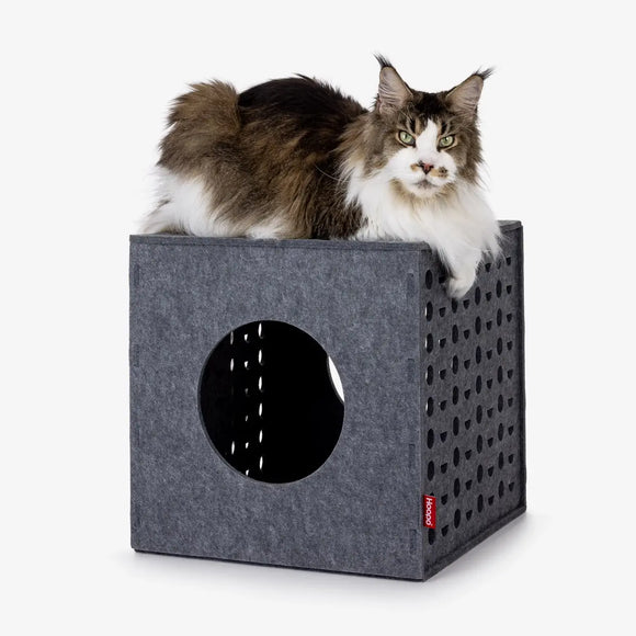 Hoopo Cube - gioco in feltro per gatti