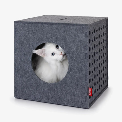 Hoopo Cube - gioco in feltro per gatti
