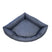 Cuccia Angolare Posh Pod - Antracite / L - Cucce