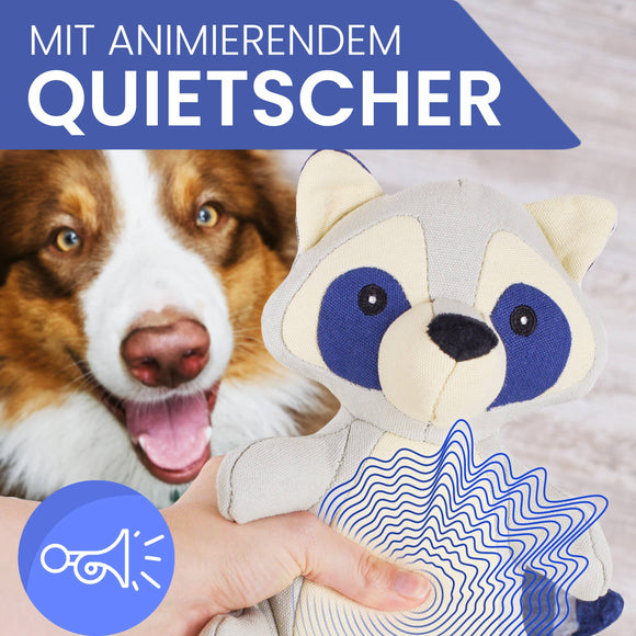 Ne&no® Gioco robusto per cani con squeaker - Procione Wally
