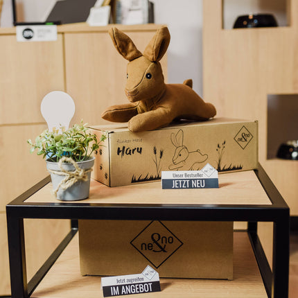 Ne&no® Juguete resistente para perro con chirriador - Conejo Haru - 0
