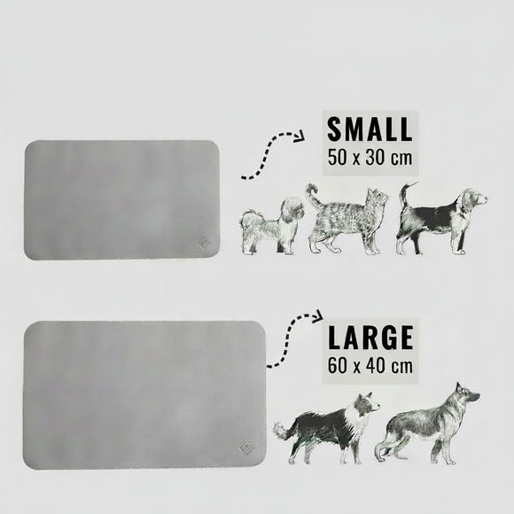 Ne&no® Tappetino da alimentazione in ecopelle ne&no® per cani e gatti