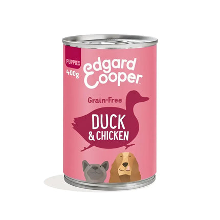 Edgard & Cooper Dog Anatra e Pollo con banana - 400 Gr - Human Grade
