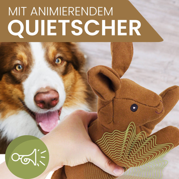 Ne&no® Gioco per cane resistente con stridio - Coniglio Haru