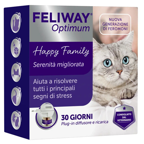 Feliway Optimum - Diffusore con ricarica - Comportamentali