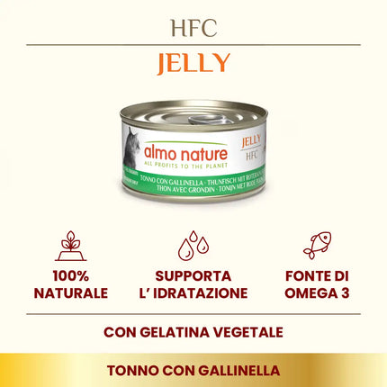 Almo Nature HFC Jelly Atún y gallinella - 0