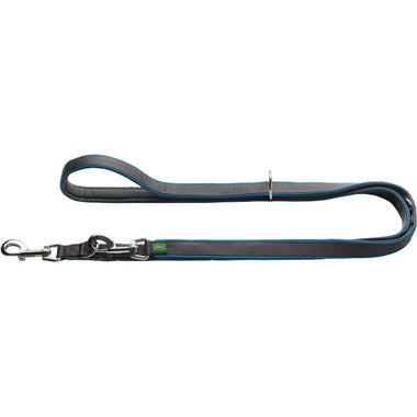 Guinzaglio Regolabile Divo Azzurro e Grigio - 2,0 cm X 200 - Guinzagli