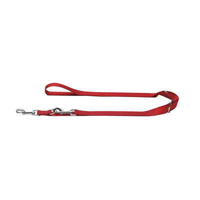 Guinzaglio Regolabile London Rosso - 1,5 cm - Guinzagli