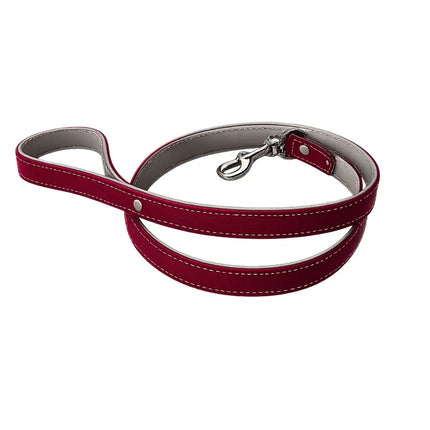 Jet Line set in Bordeaux Leather & Mercury - 0